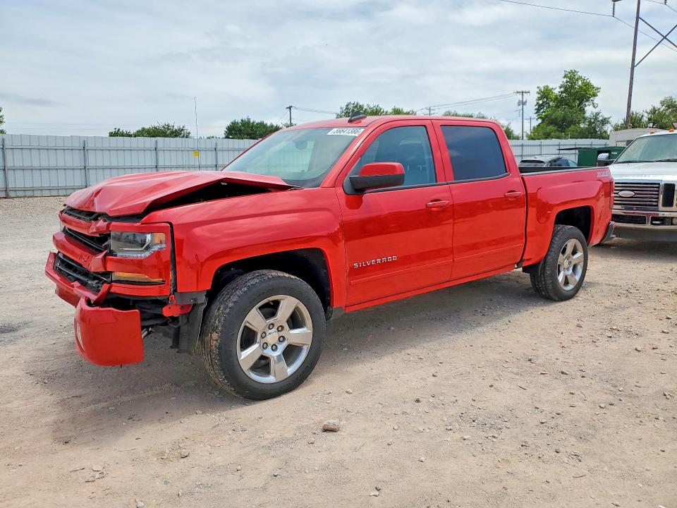 2017 Chevrolet VIN 3GCUKREC5HG343235 COPART salvage auction — FRONT END, Ok - Cert Of Title-Salvage, sold $8,500 on 2026-07-30 (photo 1)