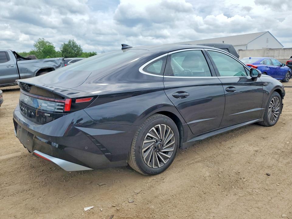 2024 Hyundai Sonata VIN KMHL54JJ8RA086898 COPART salvage auction — FRONT END, Oh - Cert Of Title-Salvage, sold $12,400 on 2026-07-09 (photo 3)