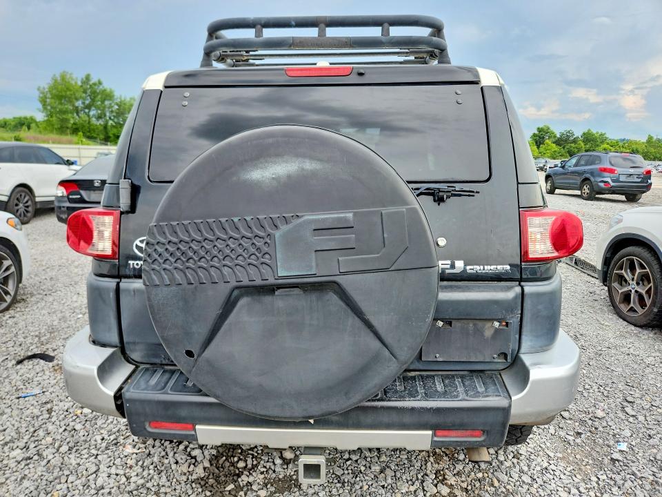 2011 Toyota Fj cruiser VIN JTEZU4BF1BK010866 COPART salvage auction — FRONT END, AL - CERT OF TITLE-SALVAGE TITLE (P), sold $250 on 2026-07-28 (photo 6)
