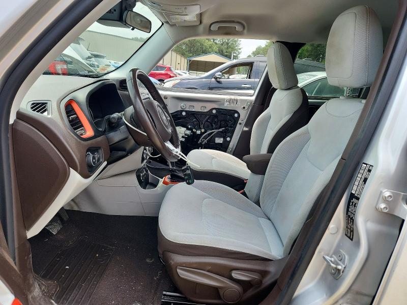 2016 Jeep Renegade VIN ZACCJBBT5GPD11747 COPART salvage auction — FRONT END, Md - Cert Of Salvage > 75% Damage, sold $750 on 2026-07-14 (photo 7)