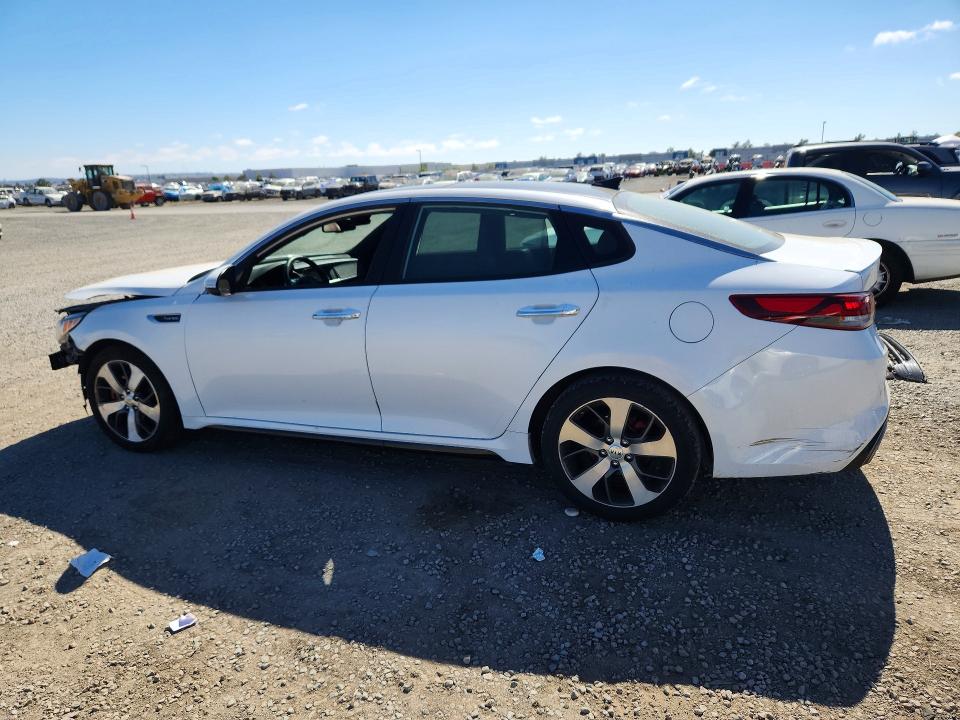 2016 Kia Optima VIN 5XXGW4L2XGG024865 COPART salvage auction — FRONT END, Ca - Salvage Certificate, sold $1,400 on 2026-07-28 (photo 2)