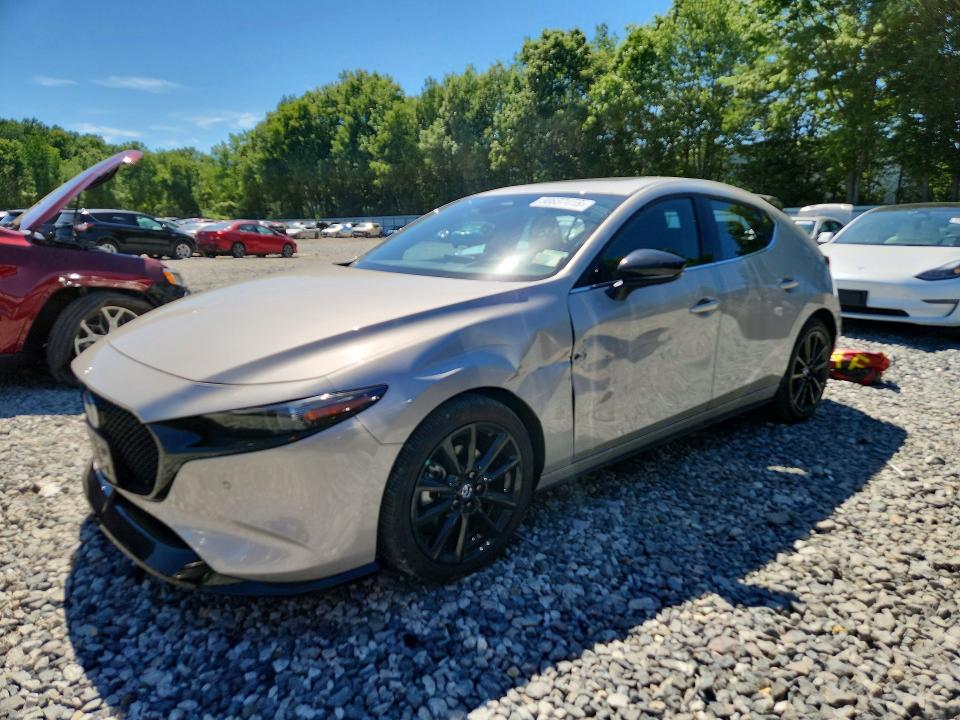 2025 Mazda 3 VIN JM1BPBNY1S1767433 COPART salvage auction — REAR END, Ma - Cert Of Title-Salvage, sold $6,000 on 2026-07-10 (photo 1)