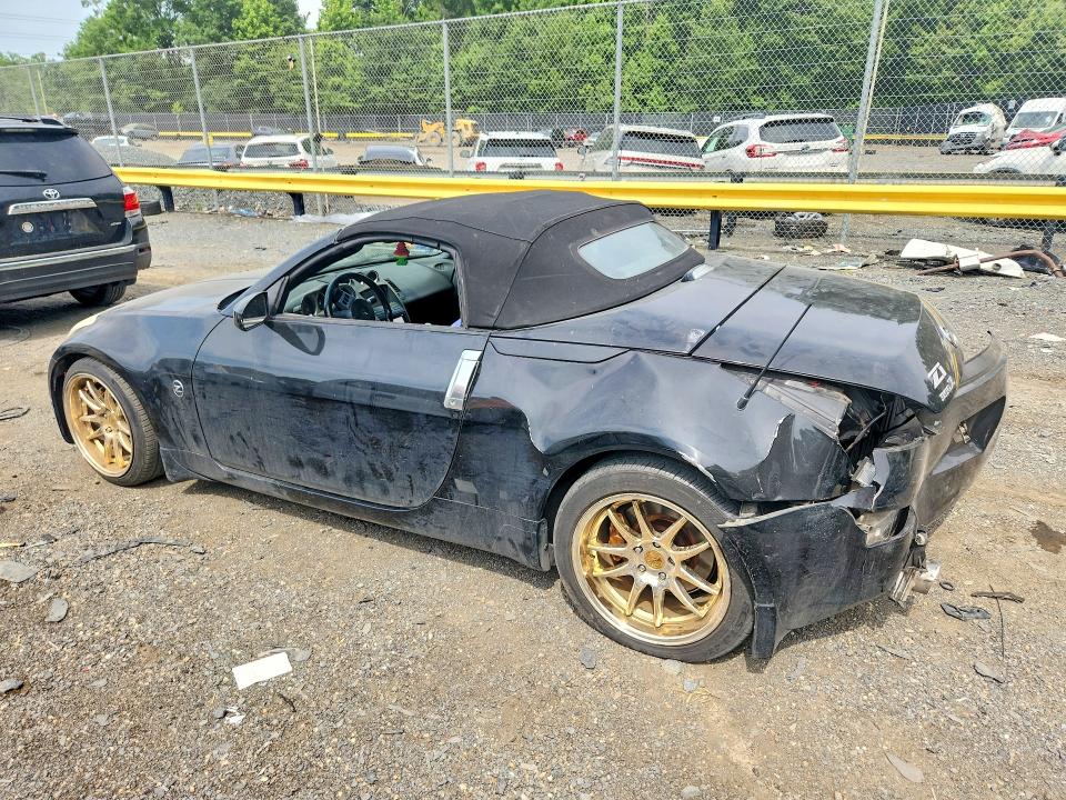 2006 Nissan 350z VIN JN1AZ36A56M453238 COPART salvage auction — REAR END, Md - Cert Of Salvage > 75% Damage, sold $550 on 2026-07-21 (photo 2)