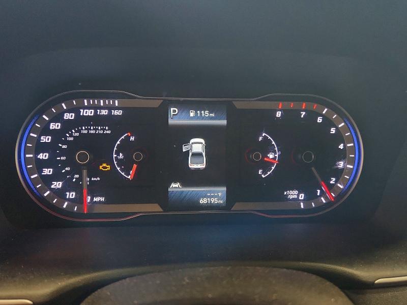 2022 Hyundai Santa cruz VIN 5NTJBDAE0NH001368 COPART salvage auction — FRONT END, Pa - Certificate Of Salvage, sold $6,900 on 2026-07-23 (photo 9)