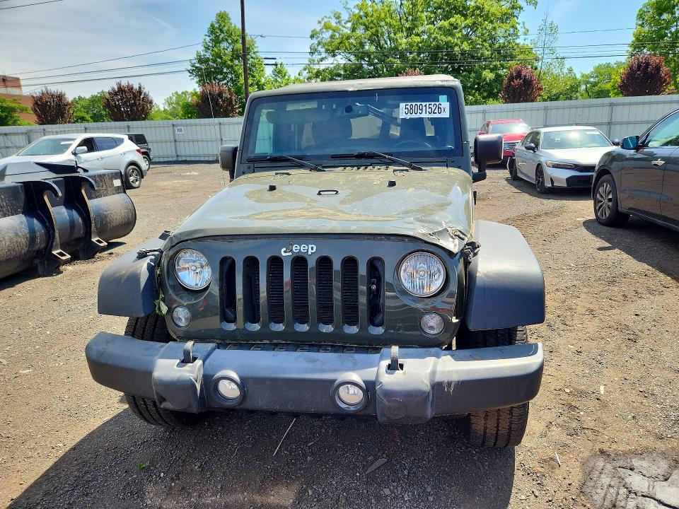 2016 Jeep VIN 1C4BJWDG4GL144174 COPART salvage auction — ROOF, Ct - Cert Of Title-Salvage, sold $4,450 on 2026-07-02 (photo 5)