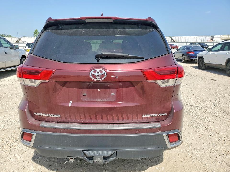 2017 Toyota Highlander VIN 5TDDZRFH4HS363175 COPART salvage auction — FRONT END, MO - SALVAGE CERTIFICATE OF TITLE, sold $9,900 on 2026-07-30 (photo 6)