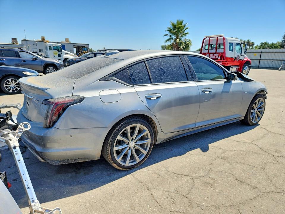 2025 Cadillac Ct5 VIN 1G6DP5RK5S0117884 COPART salvage auction — FRONT END, Ca - Salvage Certificate, sold $9,200 on 2026-07-31 (photo 3)