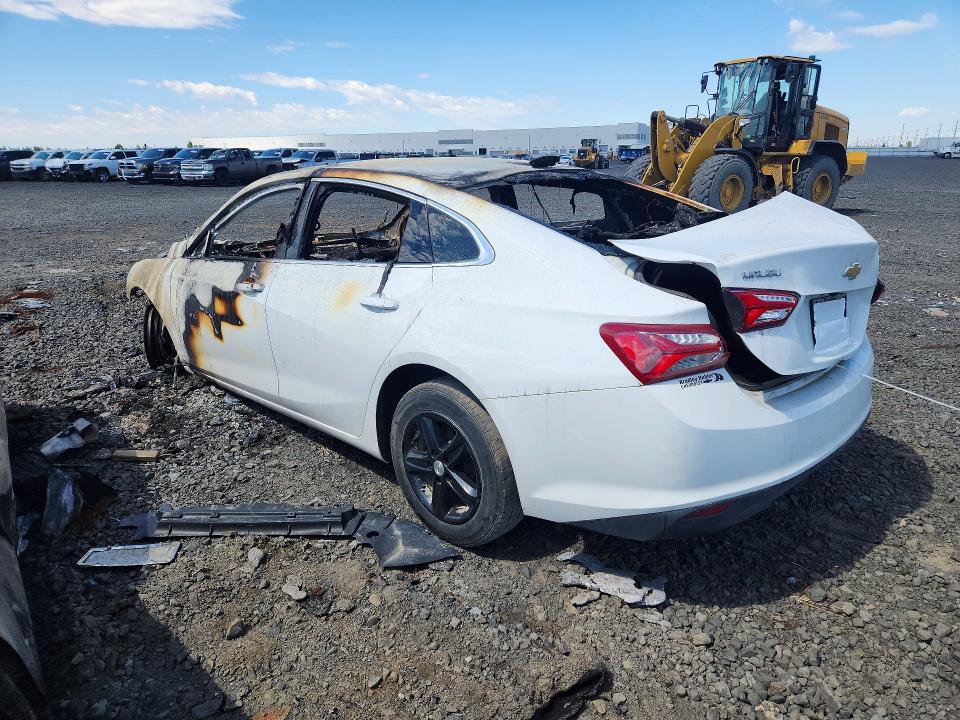 2022 Chevrolet Malibu limited VIN 1G1ZD5ST3NF152089 COPART salvage auction — BURN, WA - BILL OF SALE, sold $30 on 2026-07-08 (photo 2)