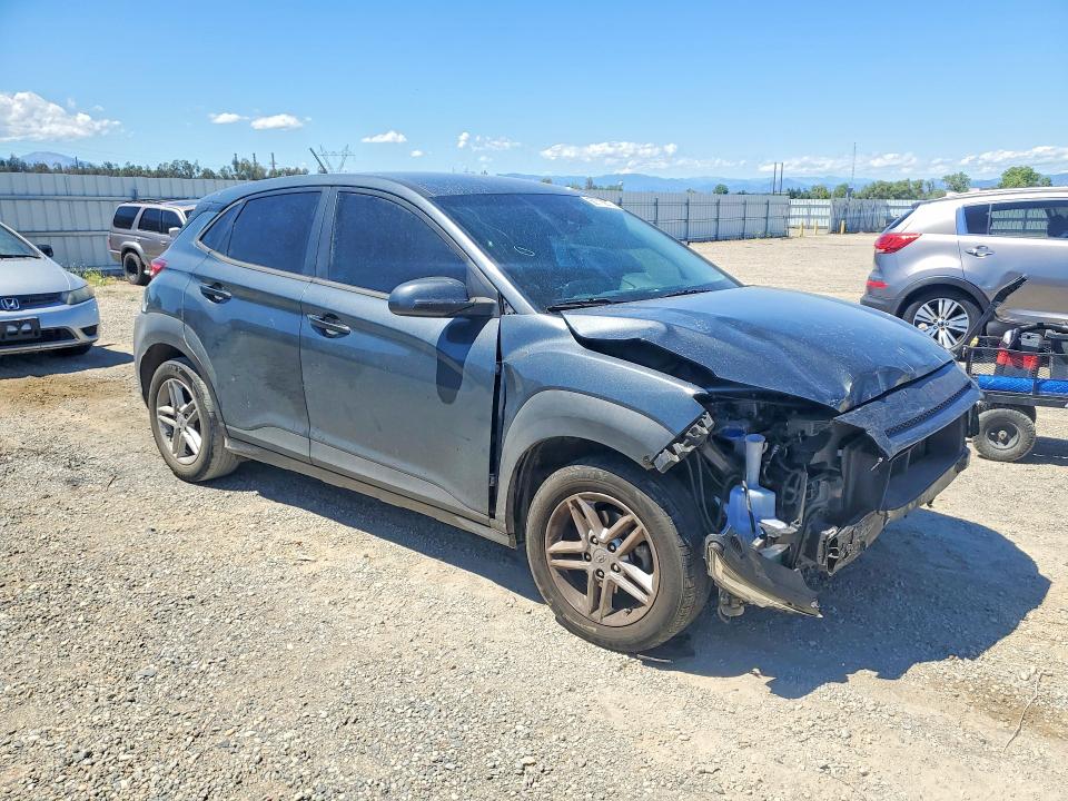 2021 Hyundai Kona VIN KM8K12AA2MU703666 COPART salvage auction — FRONT END, Ca - Salvage Certificate, sold $1,650 on 2026-07-31 (photo 4)