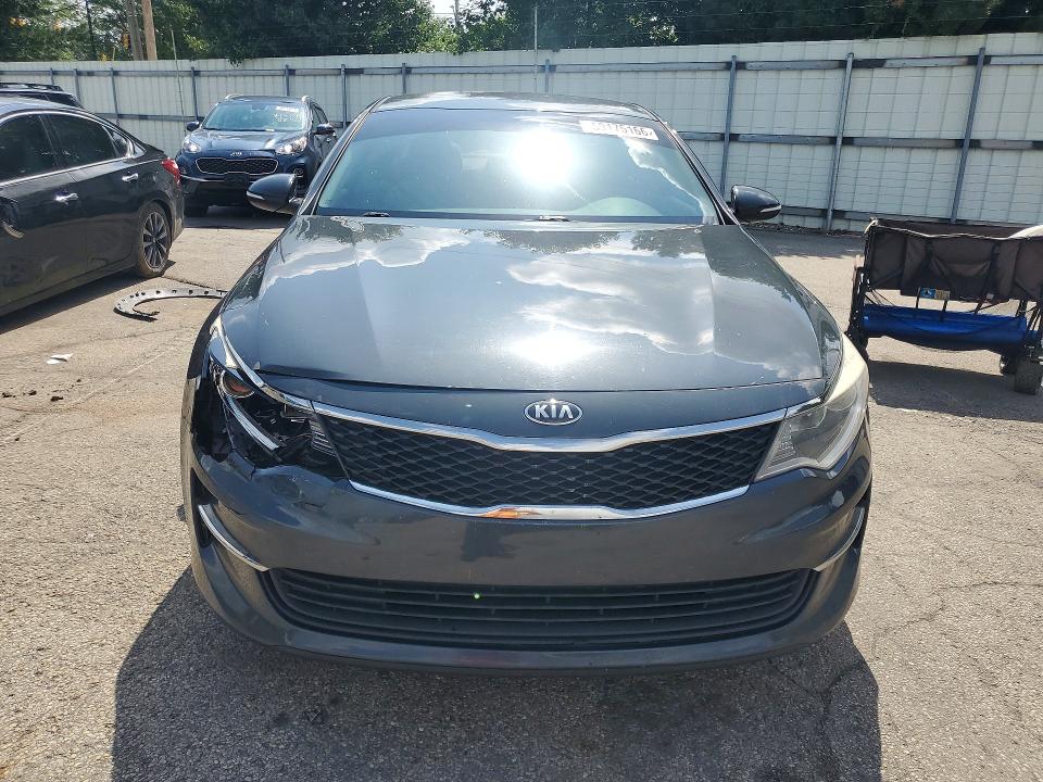 2016 Kia Optima VIN 5XXGT4L32GG022416 COPART salvage auction — FRONT END, Oh - Cert Of Title-Salvage, sold $1,050 on 2026-07-10 (photo 5)