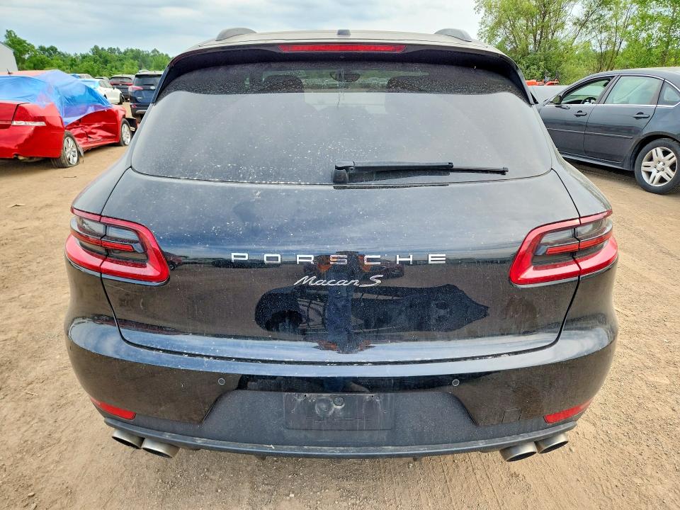 2018 Porsche Macan VIN WP1AB2A51JLB37015 COPART salvage auction — FRONT END, Oh - Cert Of Title-Salvage, sold $8,100 on 2026-07-16 (photo 6)