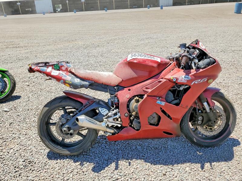 2007 Yamaha Yzfr6 VIN JYARJ06E77A035979 COPART salvage auction — SIDE, Az - Cert Of Title- Non Repair, sold $675 on 2026-07-27 (photo 1)
