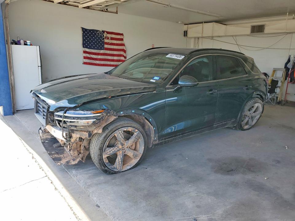 2022 Genesis VIN KMUMADTB3NU051072 COPART salvage auction — FRONT END, Tx - Salvage Vehicle Title, sold $7,700 on 2026-07-31 (photo 1)