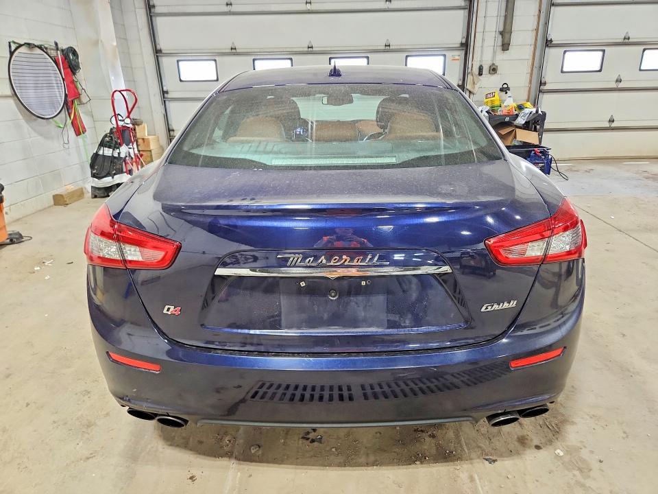 2016 Maserati Ghibli VIN ZAM57RTA4G1181095 COPART salvage auction — FRONT END, Mn - Cert Of Title-Salvage, sold $3,150 on 2026-08-04 (photo 6)