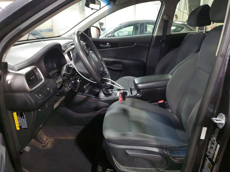 2018 Kia Sorento VIN 5XYPG4A30JG358964 COPART salvage auction — VANDALISM, Mn - Cert Of Title-Prior Salvage, sold $225 on 2026-07-28 (photo 7)