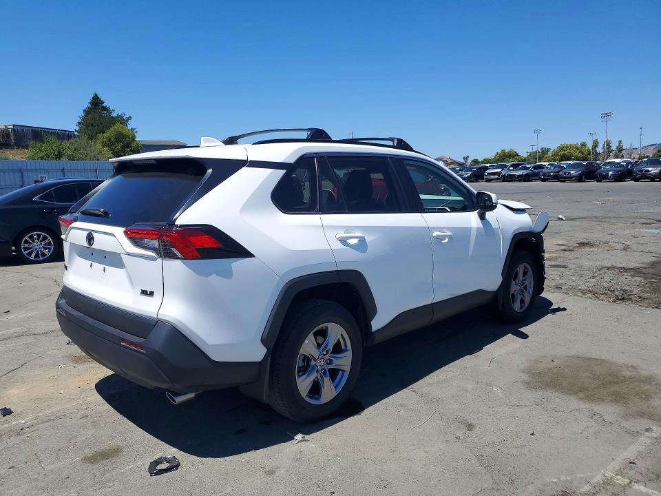 2023 Toyota Rav 4 VIN 2T3W1RFV6PC236870 COPART salvage auction — FRONT END, Ca - Salvage Certificate, sold $9,400 on 2026-07-31 (photo 3)