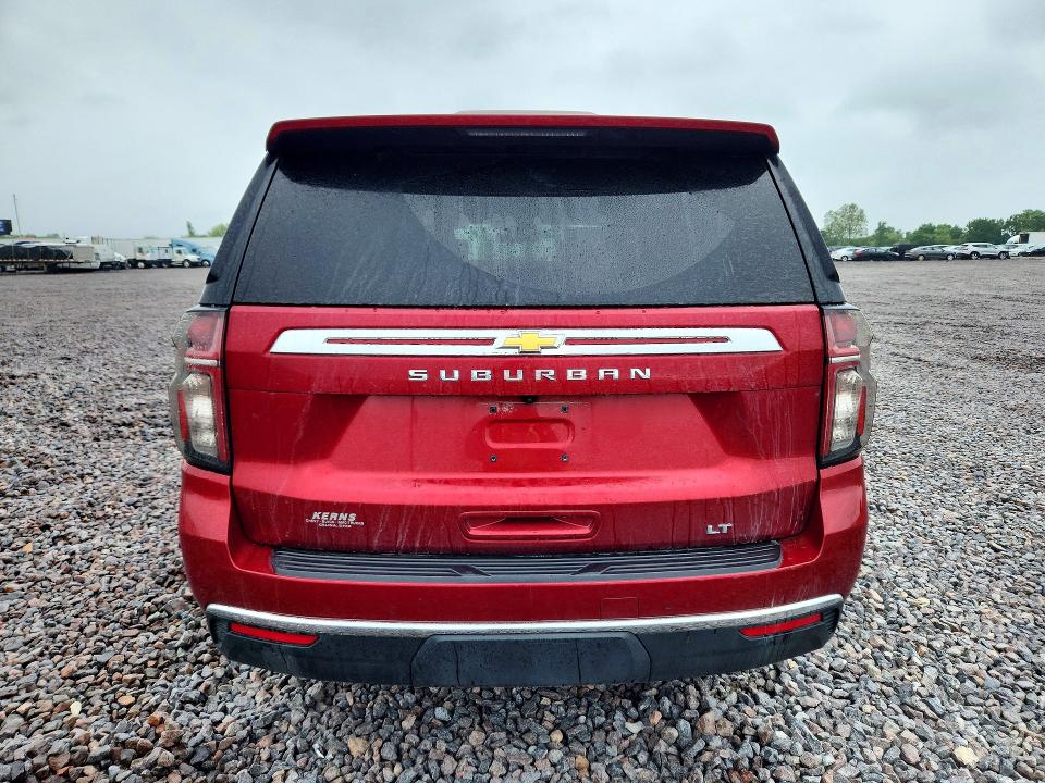 2021 Chevrolet Suburban VIN 1GNSKCKD7MR306707 COPART salvage auction — SIDE, In - Cert Of Title-Salvage Title, sold $17,875 on 2026-07-03 (photo 6)