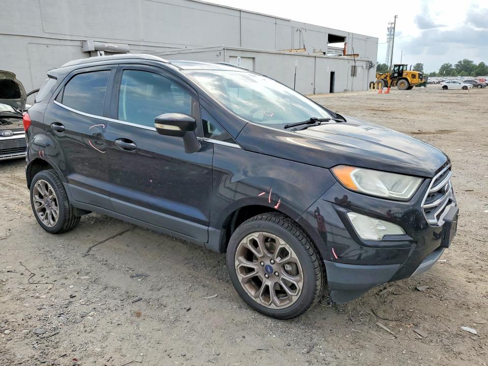 2018 Ford Ecosport VIN MAJ6P1WL0JC201559 COPART salvage auction — REAR END, Va - Certificate Of Title, sold $575 on 2026-07-08 (photo 4)