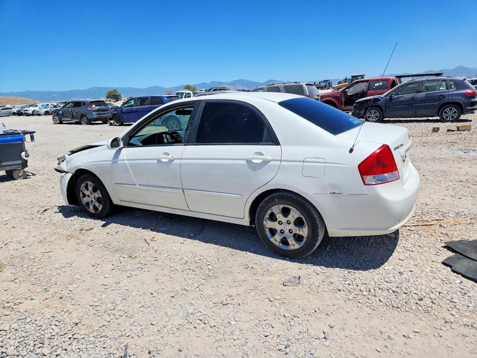 2009 Kia Spectra VIN KNAFE222695664225 COPART salvage auction — FRONT END, Ut - Salvage Certificate, sold $150 on 2026-07-31 (photo 2)