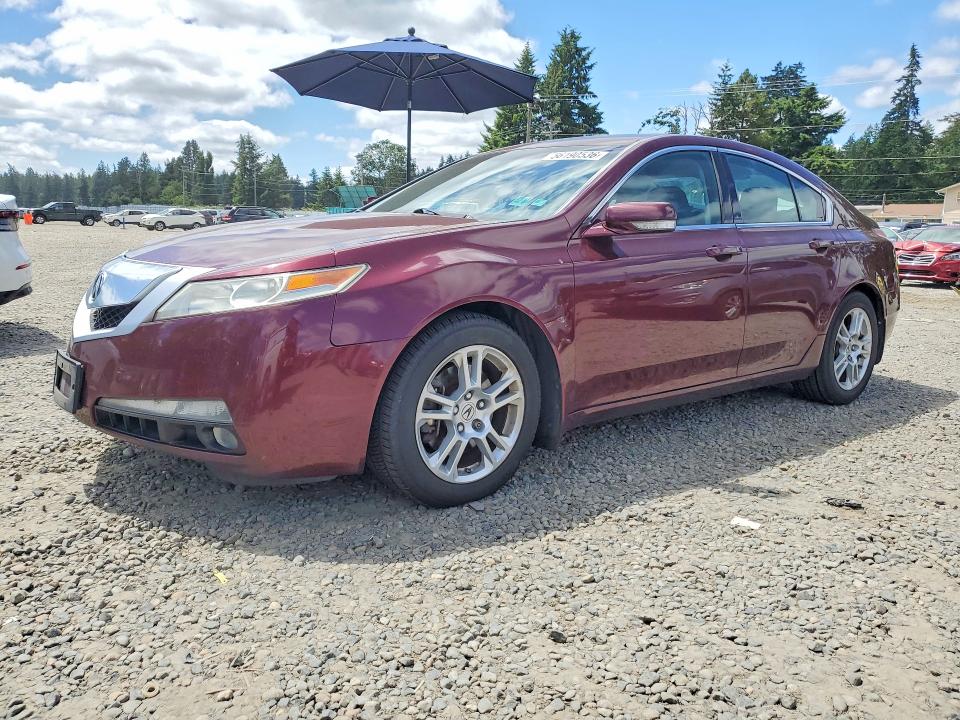 2009 Acura Tl VIN 19UUA86219A000961 COPART salvage auction — FRONT END, WA - BILL OF SALE, sold $1,550 on 2026-07-17 (photo 1)