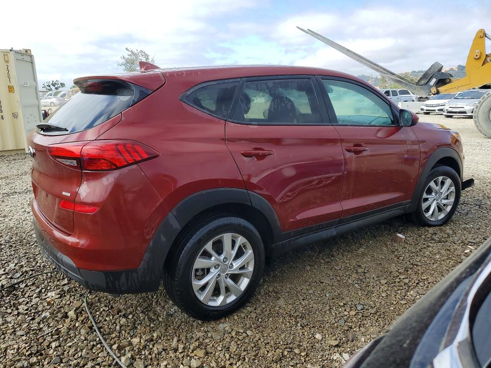 2020 Hyundai Tucson VIN KM8J2CA41LU087286 COPART salvage auction — FRONT END, CA - NON-REPAIRABLE VEHICLE CERT, sold $2,550 on 2026-07-15 (photo 3)