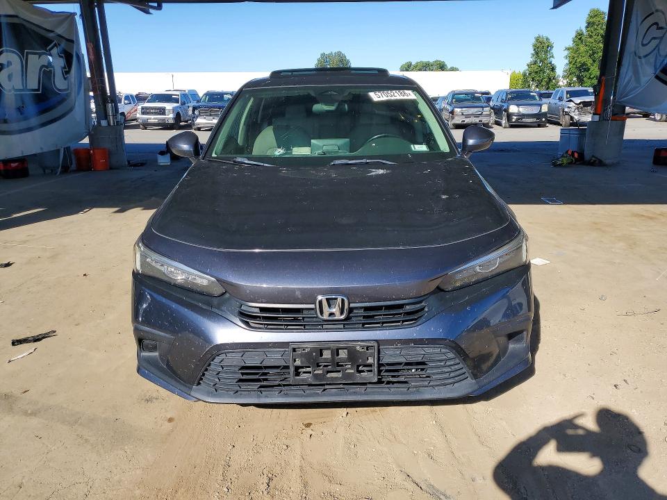 2022 Honda VIN JHMFE1F77NX004159 COPART salvage auction — VANDALISM, Ca - Salvage Certificate, sold $3,900 on 2026-07-14 (photo 5)