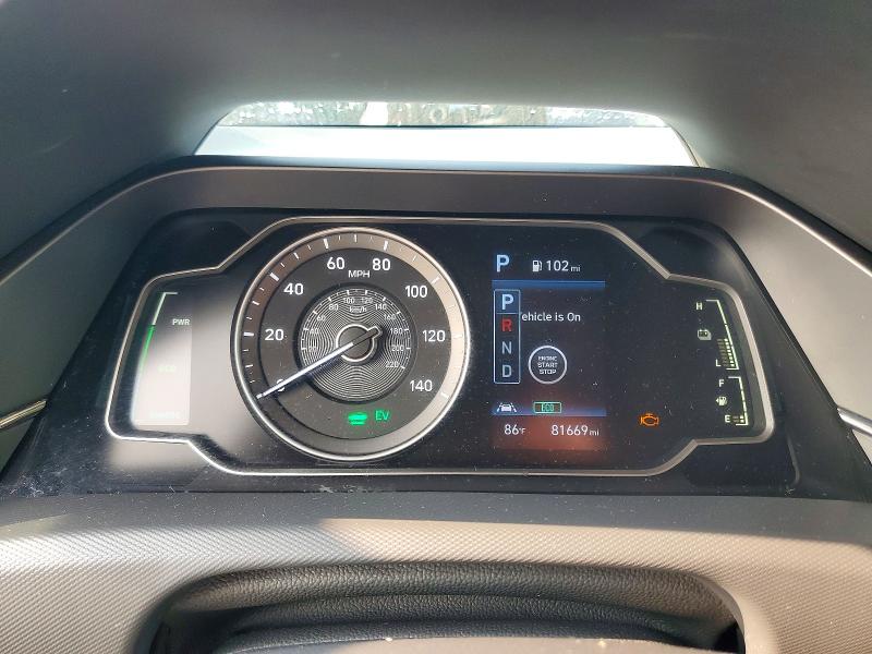 2021 Hyundai VIN KMHC65LC6MU261481 COPART salvage auction — WATER/FLOOD, Tx - Salvage Title-Flood Damage, sold $3,700 on 2026-07-17 (photo 9)