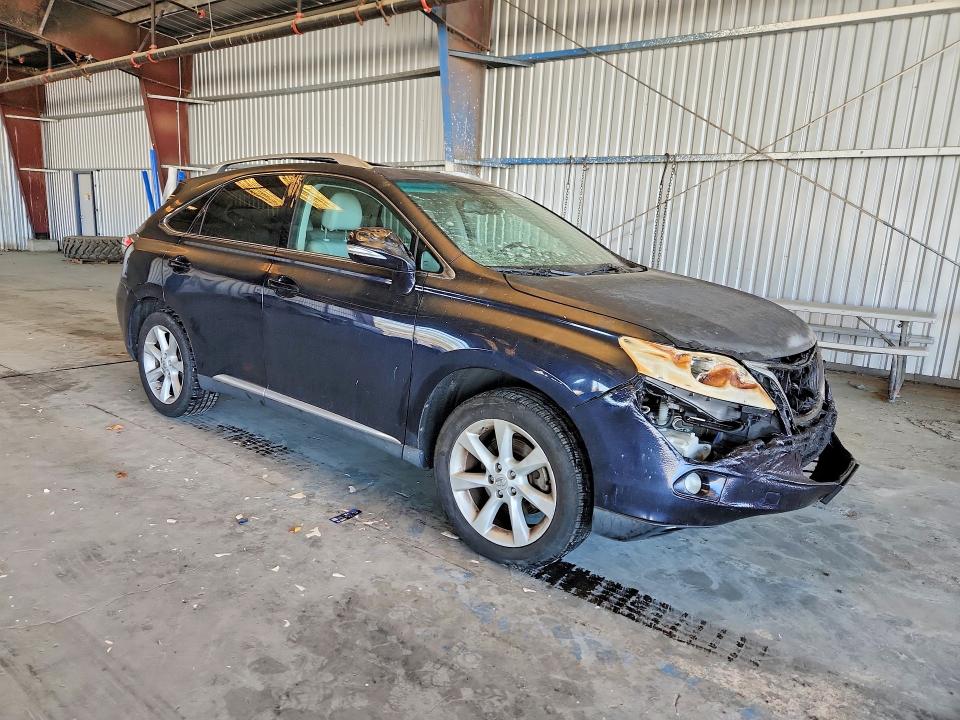 2010 Lexus Rx VIN 2T2ZK1BA9AC021655 COPART salvage auction — BURN, Ca - Salvage Certificate, sold $4,100 on 2026-07-02 (photo 4)