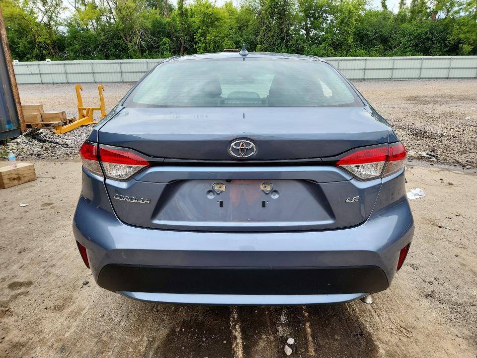 2022 Toyota Corolla VIN 5YFEPMAE3NP337584 COPART salvage auction — SIDE, FL - CERTIFICATE OF TITLE, sold $2,600 on 2026-07-13 (photo 6)