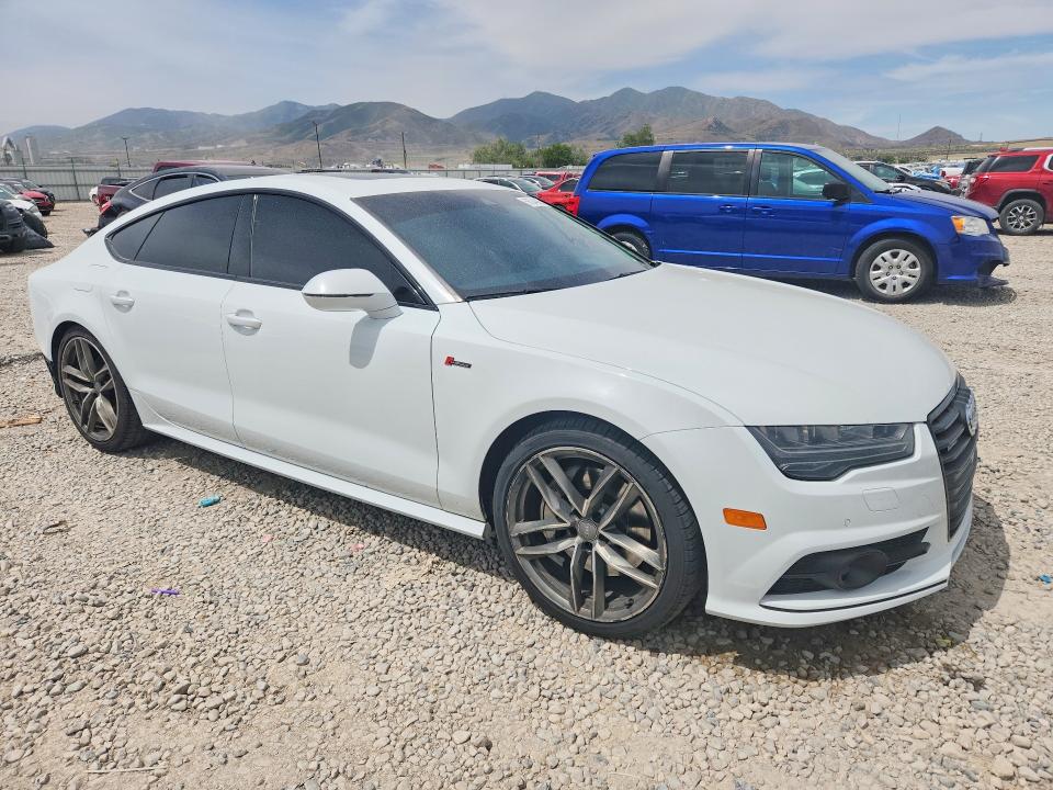 2016 Audi A7 VIN WAU2GAFC0GN014843 COPART salvage auction — SIDE, UT - SALVAGE CERTIFICATE, sold $3,900 on 2026-07-10 (photo 4)
