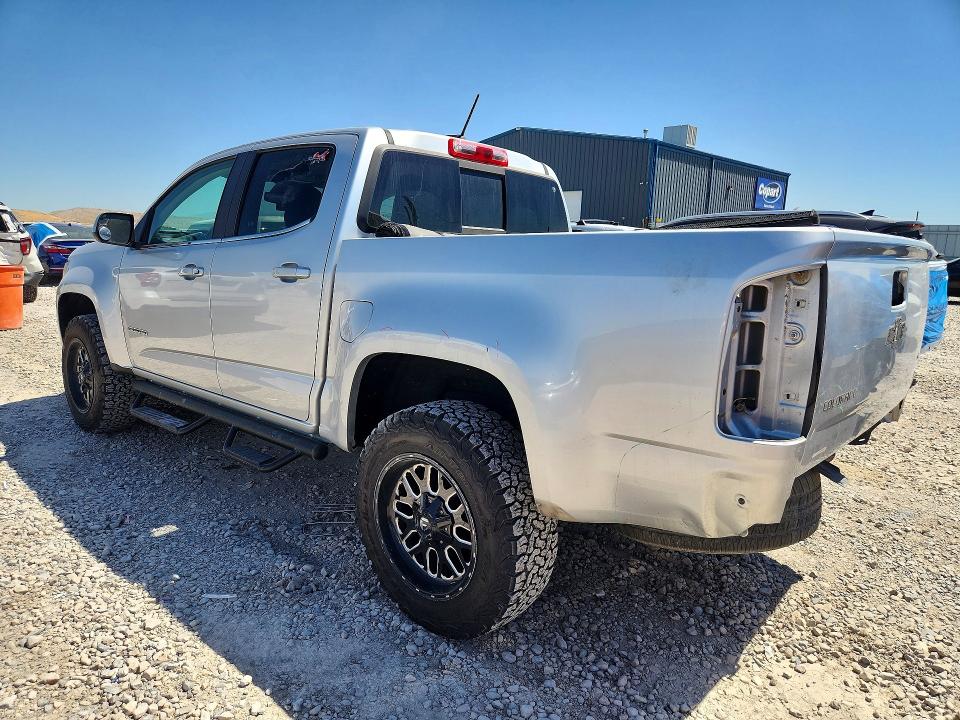 2016 Chevrolet Colorado VIN 1GCGTCE35G1364199 COPART salvage auction — REAR END, Ut - Salvage Certificate, sold $9,600 on 2026-07-02 (photo 2)