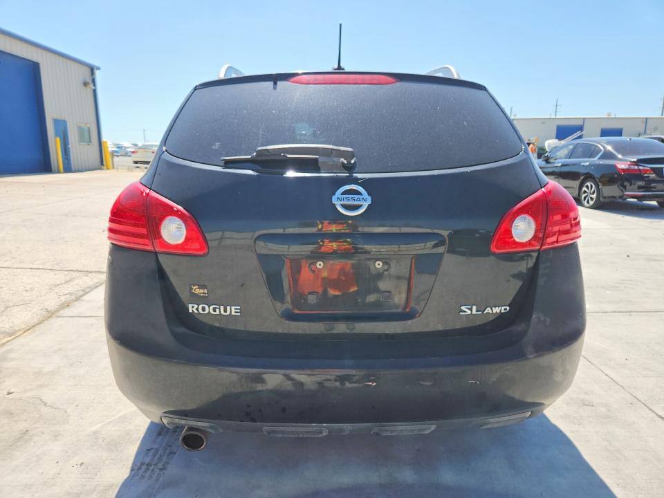 2009 Nissan Rogue sport VIN JN8AS58V19W432767 COPART salvage auction — FRONT END, TX - SALVAGE VEHICLE TITLE, sold $400 on 2026-07-24 (photo 6)