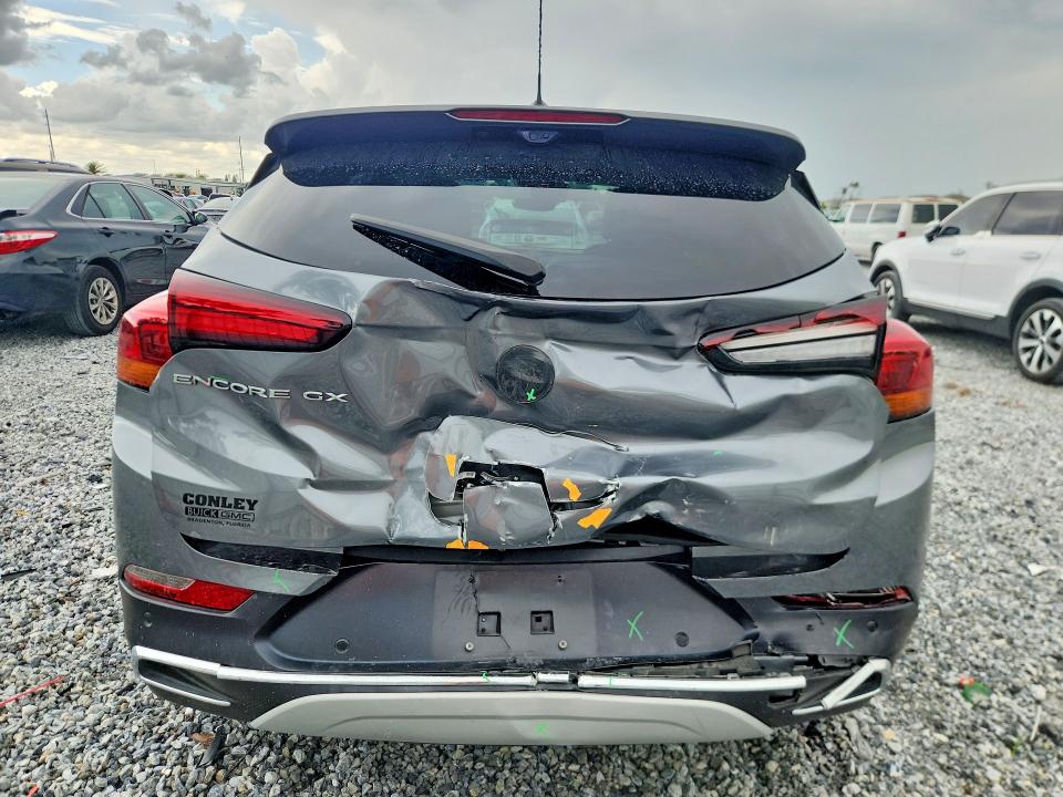 2020 Buick Encore VIN KL4MMFSL3LB078470 COPART salvage auction — REAR END, Fl - Cert Of Title Slvg Rebuildable, sold $4,650 on 2026-07-10 (photo 6)