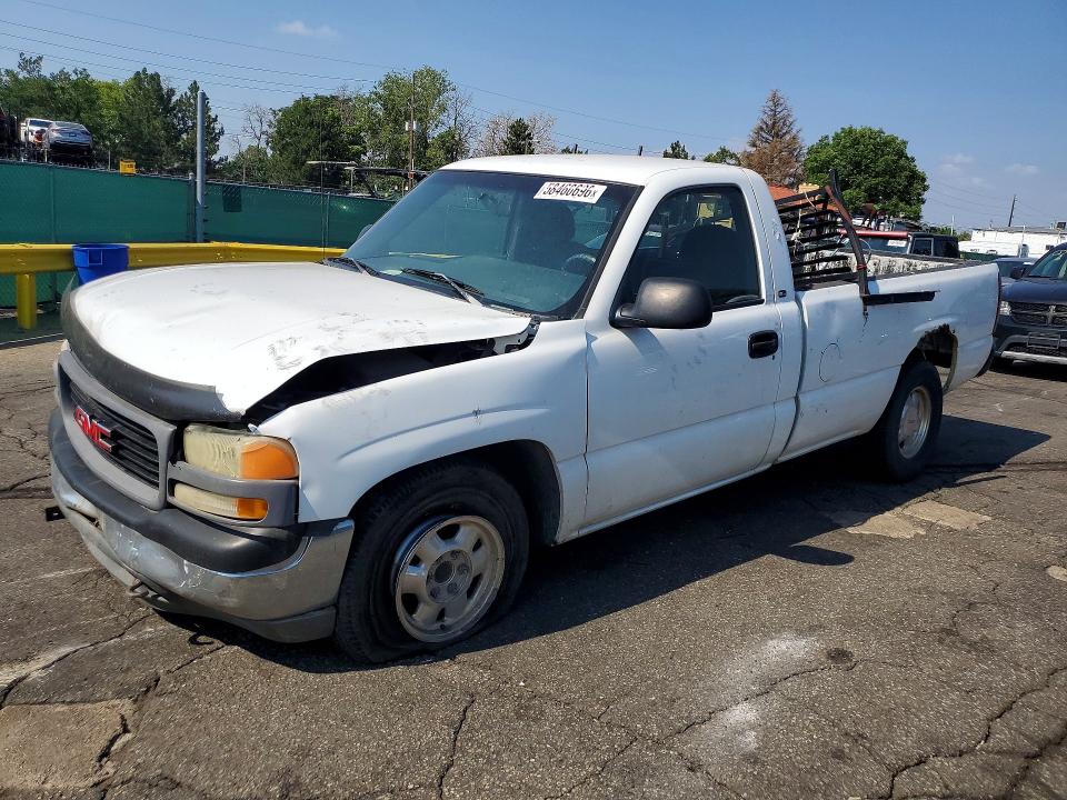 2000 Gmc SIERRA VIN 1GTEC14VXYZ132232 COPART salvage auction — FRONT END, Co - Public - Salvage Title, sold $325 on 2026-07-28 (photo 1)