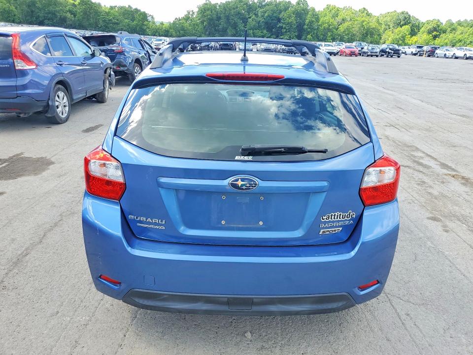 2014 Subaru VIN JF1GPAL69E8270553 COPART salvage auction — FRONT END, Pa - Certificate Of Salvage, sold $1,250 on 2026-07-02 (photo 6)
