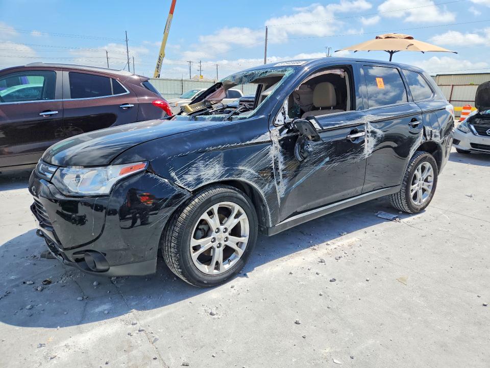 2014 Mitsubishi VIN JA4AD3A32EZ018242 COPART salvage auction — SIDE, Tx - Salvage Vehicle Title, sold $1,350 on 2026-07-07 (photo 1)