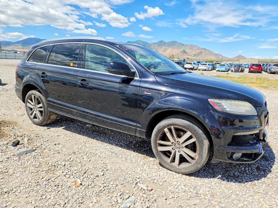 2013 Audi Q7 VIN WA1DGAFE3DD003442 COPART salvage auction — MINOR DENT/SCRATCHES, Ut - Certificate Of Title (P), sold $1,250 on 2026-07-10 (photo 4)