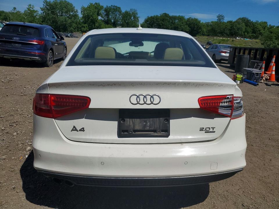 2014 Audi A4 VIN WAUHFAFL3EN016676 COPART salvage auction — FRONT END, NY - MV-907A SALVAGE CERTIFICATE, sold $350 on 2026-07-02 (photo 6)