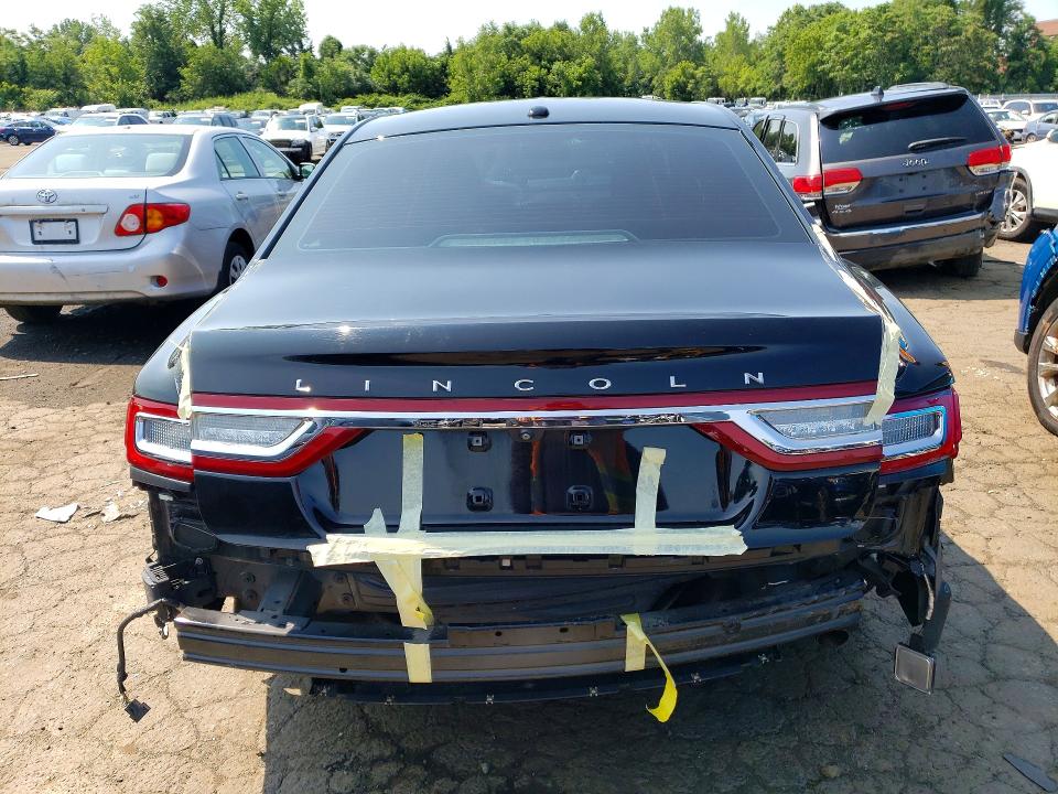 2017 Lincoln Continental VIN 1LN6L9NP6H5608062 COPART salvage auction — REAR END, Ct - Cert Of Title-Salvage, sold $475 on 2026-07-02 (photo 6)