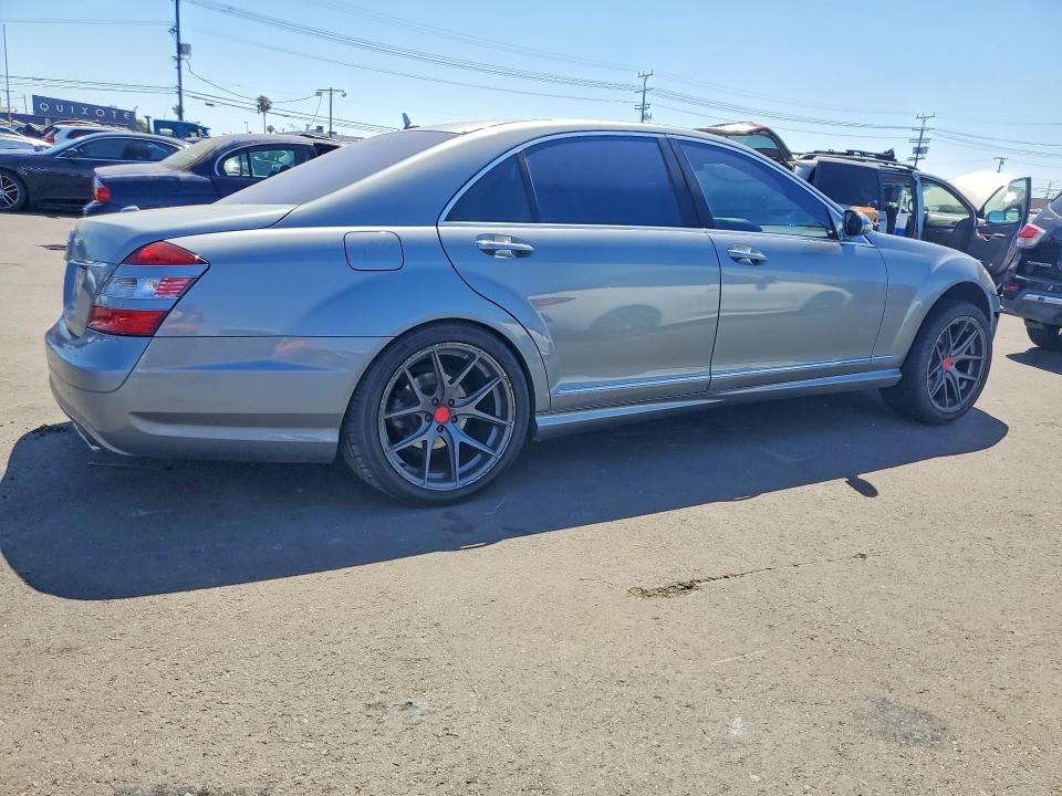 2007 Mercedes-benz S class VIN WDDNG71X97A056163 COPART salvage auction — REAR END, CA - SALVAGE CERTIFICATE, sold $425 on 2026-07-22 (photo 3)