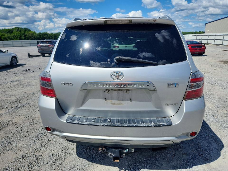 2008 Toyota Highlander VIN JTEEW44A982010892 COPART salvage auction — MECHANICAL, Nc - Salvage Certificate Of Title, sold $175 on 2026-07-29 (photo 6)