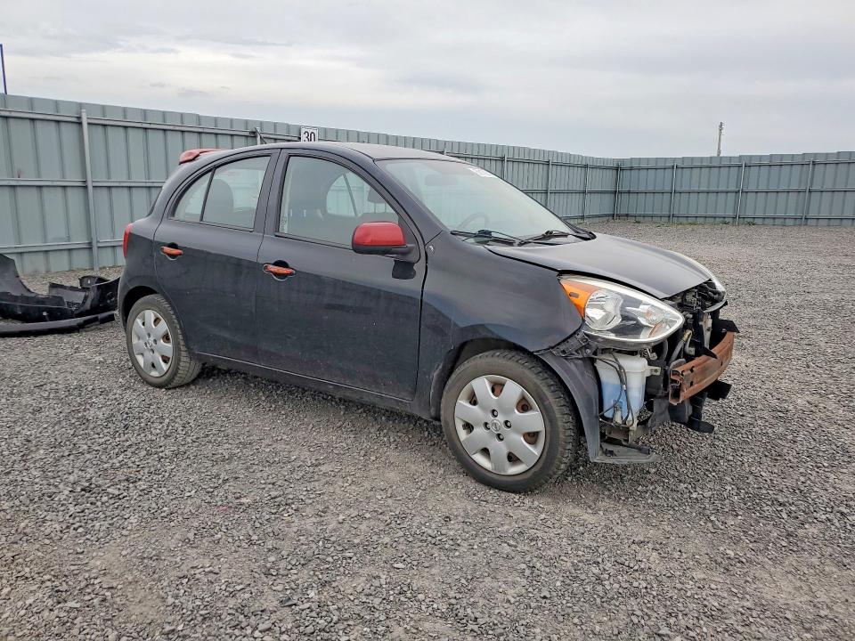 2015 Nissan Micra VIN 3N1CK3CP0FL239094 COPART salvage auction — FRONT END, On - Permit No Brand - Unfit, sold $700 on 2026-07-02 (photo 4)