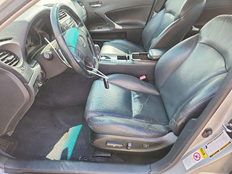 2008 Lexus Is VIN JTHBK262282082349 COPART salvage auction — REAR END, Tx - Salvage Vehicle Title, sold $550 on 2026-07-13 (photo 7)