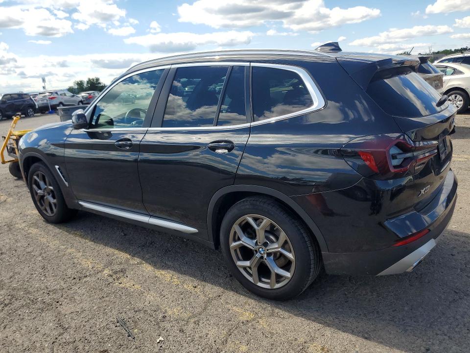 2022 BMW X3 VIN 5UX53DP05N9N03535 COPART salvage auction — FRONT END, PA - CERTIFICATE OF SALVAGE, sold $350 on 2026-07-31 (photo 2)