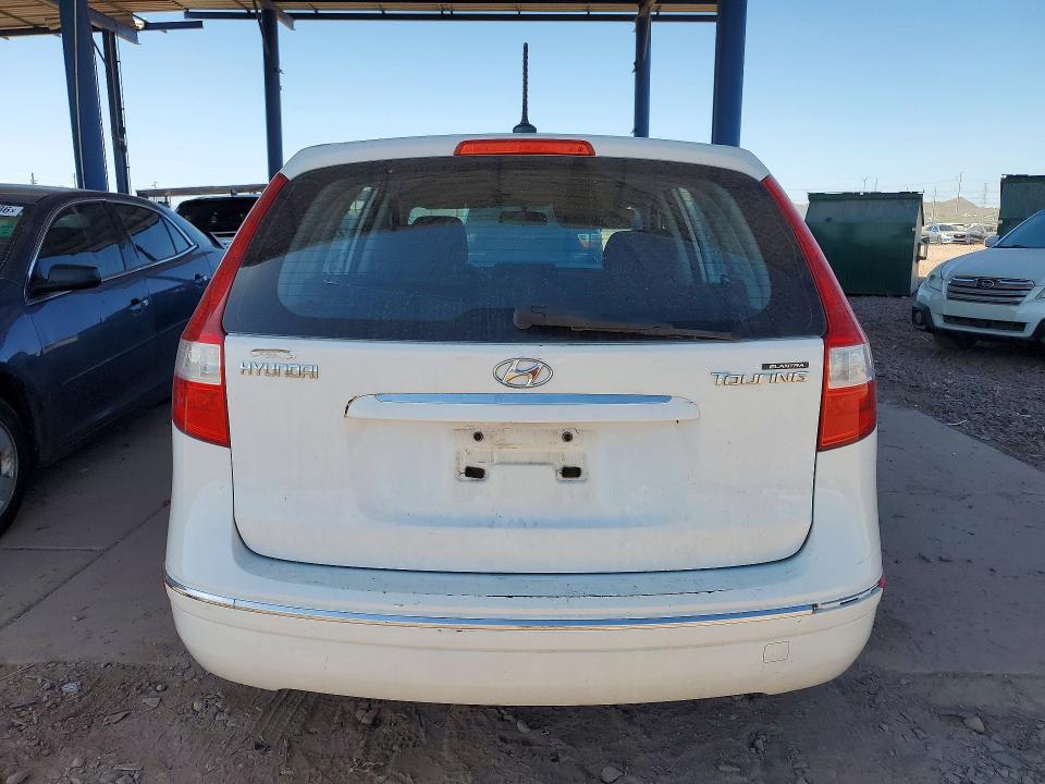 2011 Hyundai Elantra VIN KMHDB8AE8BU086993 COPART salvage auction — NORMAL WEAR, Az - Cert Of Title - Salvage, sold $625 on 2026-07-07 (photo 6)