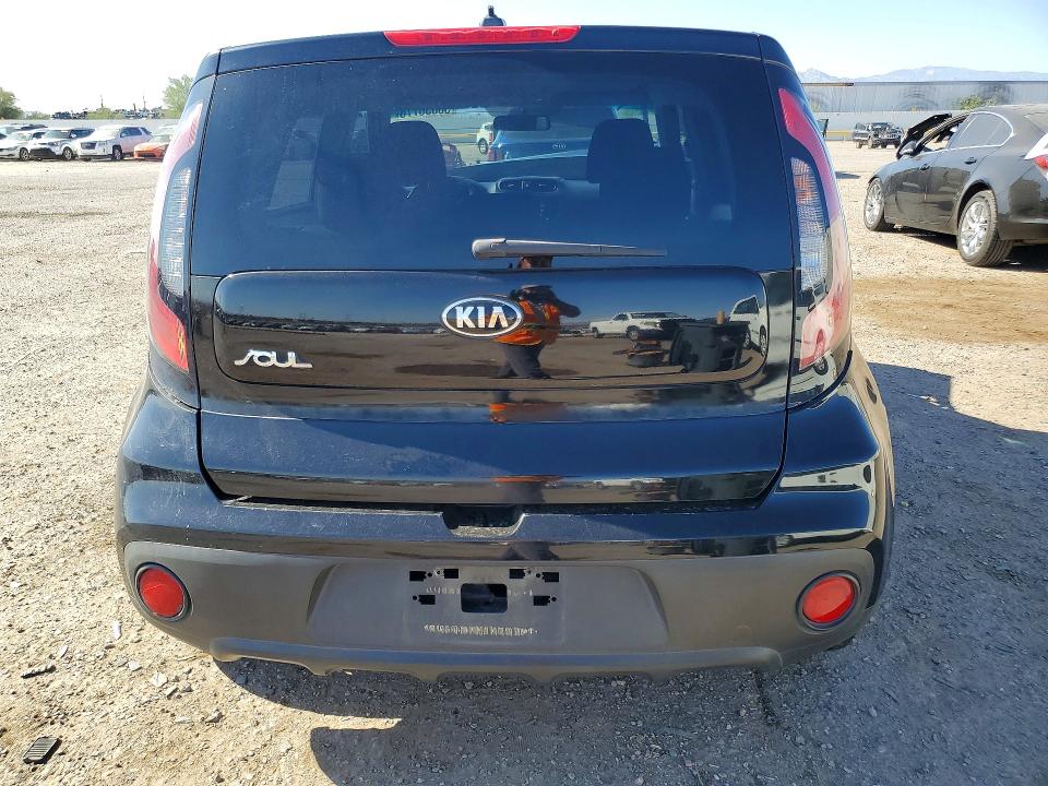 2017 Kia Soul VIN KNDJN2A27H7423615 COPART salvage auction — FRONT END, Az - Cert Of Title - Salvage, sold $1,100 on 2026-07-10 (photo 6)