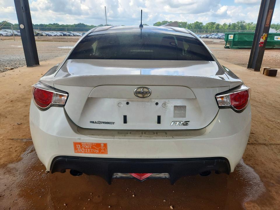 2013 Scion Fr-s VIN JF1ZNAA12D2718719 COPART salvage auction — FRONT END, Al - Cert Of Title-Salvage Title, sold $400 on 2026-07-29 (photo 6)