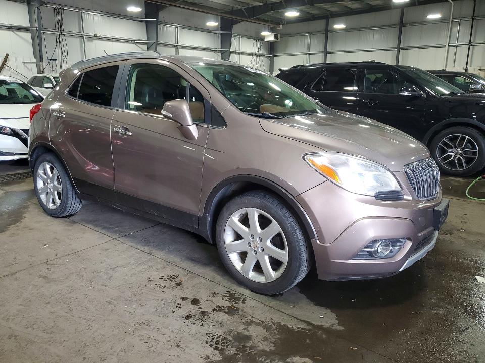 2015 Buick . VIN KL4CJCSB9FB160413 COPART salvage auction — FRONT END, MN - CERT OF TITLE-PRIOR SALVAGE, sold $250 on 2026-07-28 (photo 4)