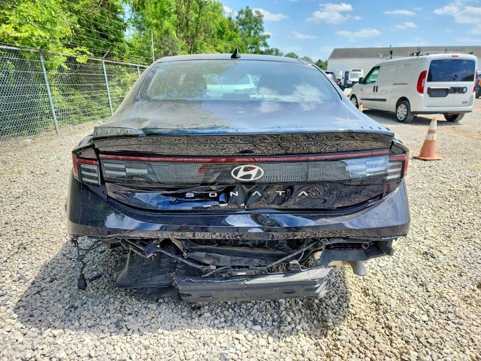 2024 Hyundai Sonata VIN KMHL14JAXRA392495 COPART salvage auction — REAR END, Oh - Cert Of Title-Salvage, sold $8,200 on 2026-07-15 (photo 6)