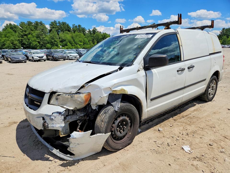2014 Dodge VIN 2C4JRGAG6ER177504 COPART salvage auction — FRONT END, Ma - Cert Of Title-Reconstrctd Coll, sold $70 on 2026-07-30 (photo 1)